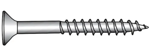L`Ocean, 10 uds. tornillos de cabeza avellanada para construcción en madera Torx INOX A4, 4mm x 35mm