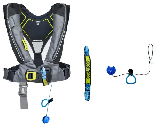 Spinlock, chaleco salvavidas automático Deckvest 6D Elite HRS, 170N