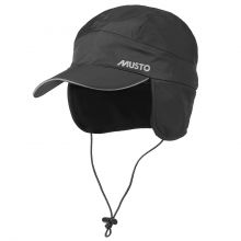 Musto, Yachting Hat Waterproof Fleece Lined Cap, Black